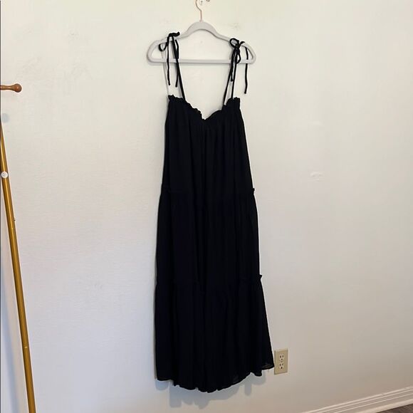 Black Spaghetti Strap Sleeveless dress size S - Picture 4 of 8